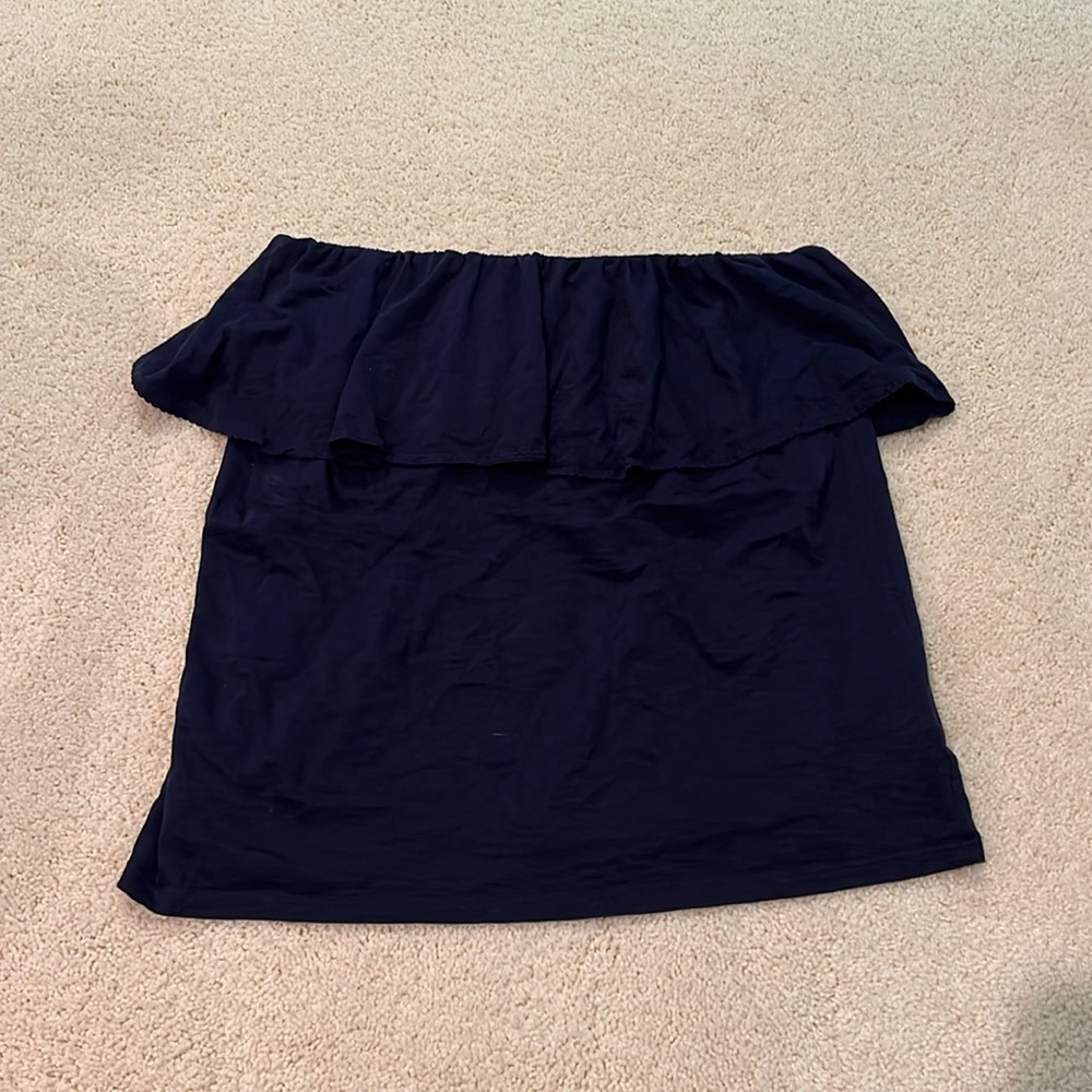 women’s strapless Lilly Pulitzer tank top